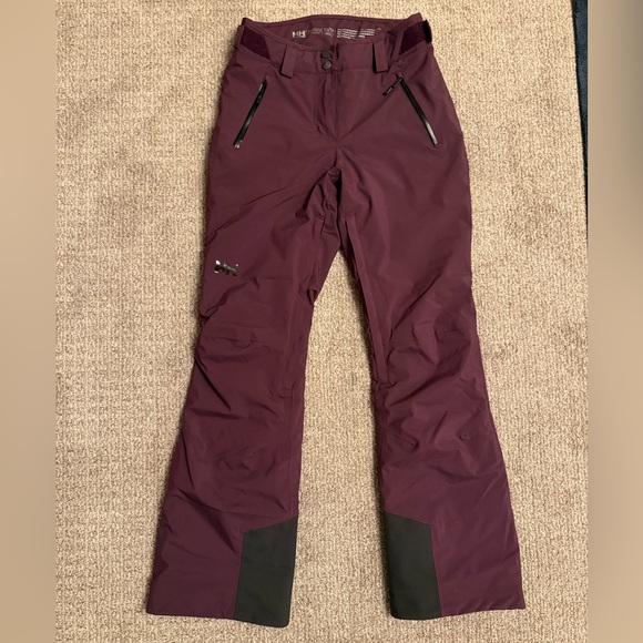 Helly Hansen Legendary Insulated Ski Snow Pants - XS in Dark Purple Amethyst. - Picture 2 of 6
